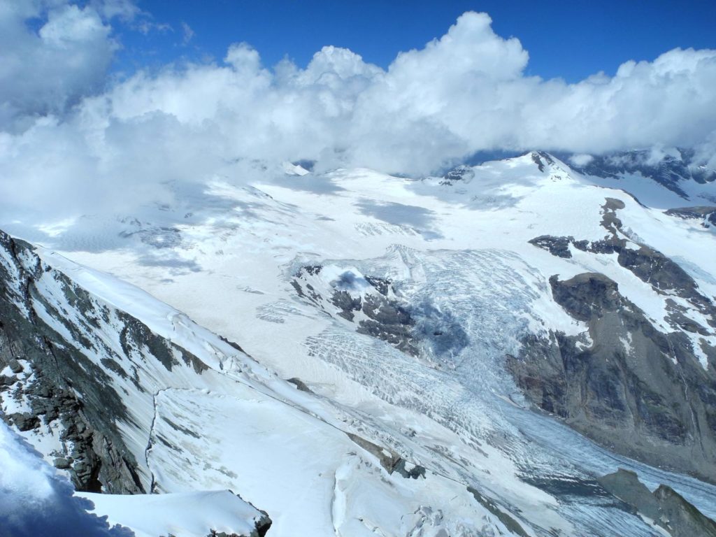 Die Pasterze, größter Gletscher Österreichs (bzw. das, was noch von ihm übrig ist)